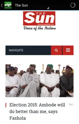 All Nigerian News android App screenshot 1